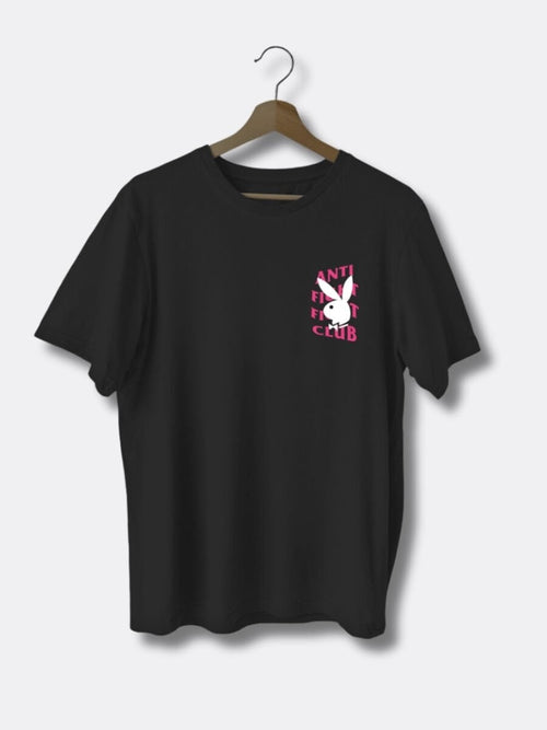 AFFC Rabbit Style Siyah Oversize Tişört