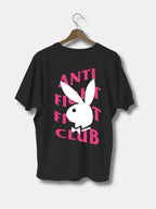 AFFC Rabbit Style Siyah Oversize Tişört
