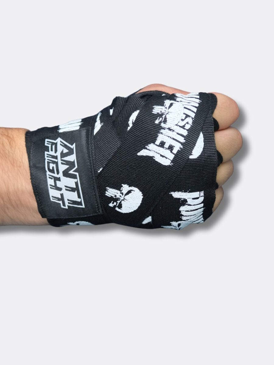 Punisher 5 Metre Siyah Boks Bandajı