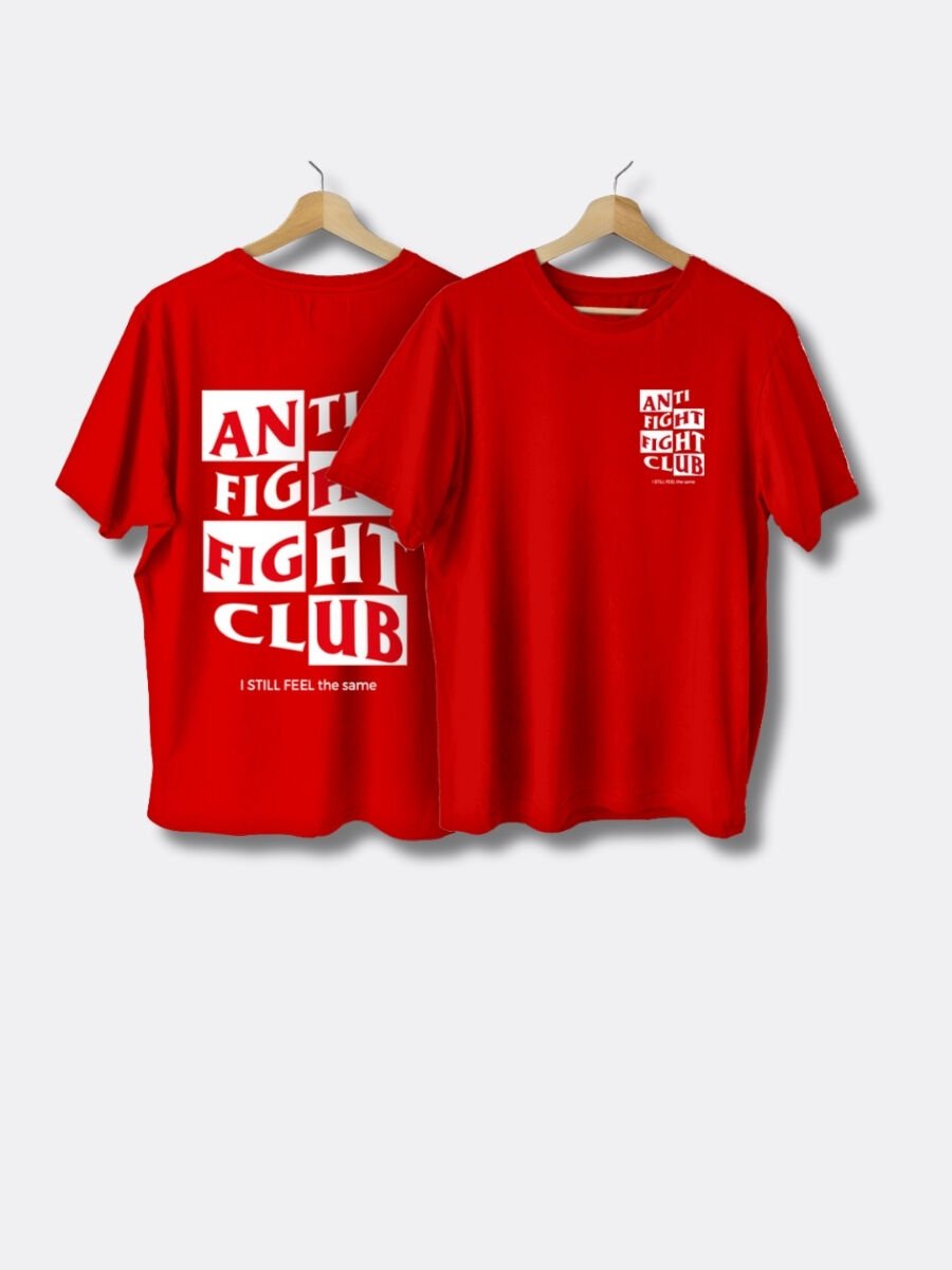 AFFC Red Vibes Only Kırmızı Oversize Tişört