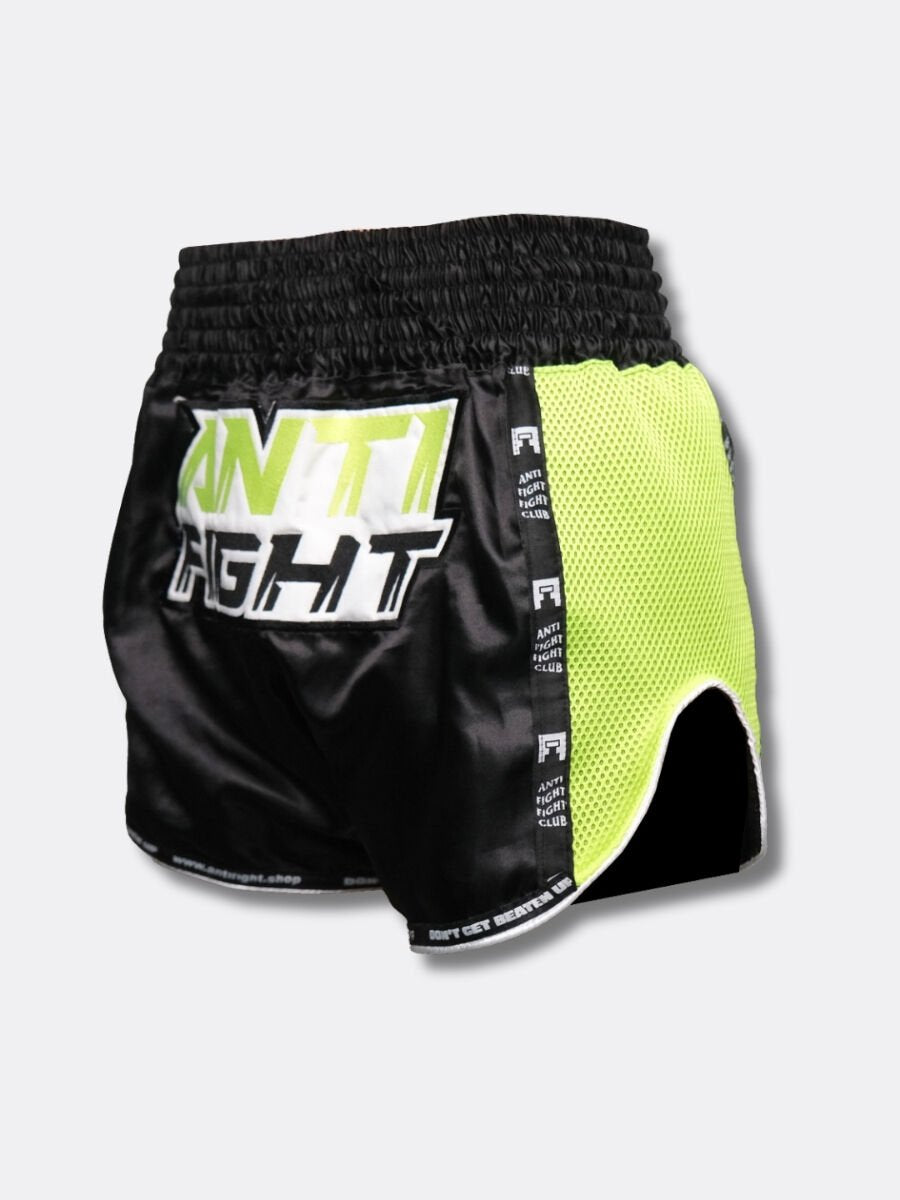 AntiFight Klasik Kickboks Muaythai Şortu Neon Yeşili
