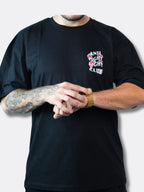 Anti Fight Fight Club Black Rose T-shirt Oversize
