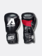 AntiFight Klasik Siyah Hakiki Deri Boks Eldiveni