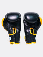 Antifight Golden Black Deri Boks Eldiveni