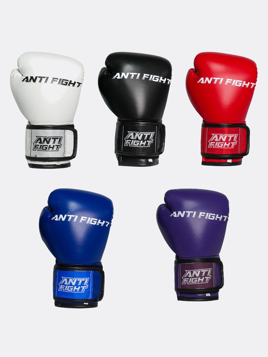 AntiFight Pure Boks Eldiveni – 5 renk seçeneği: Beyaz, Siyah, Kırmızı, Mavi, Mor
