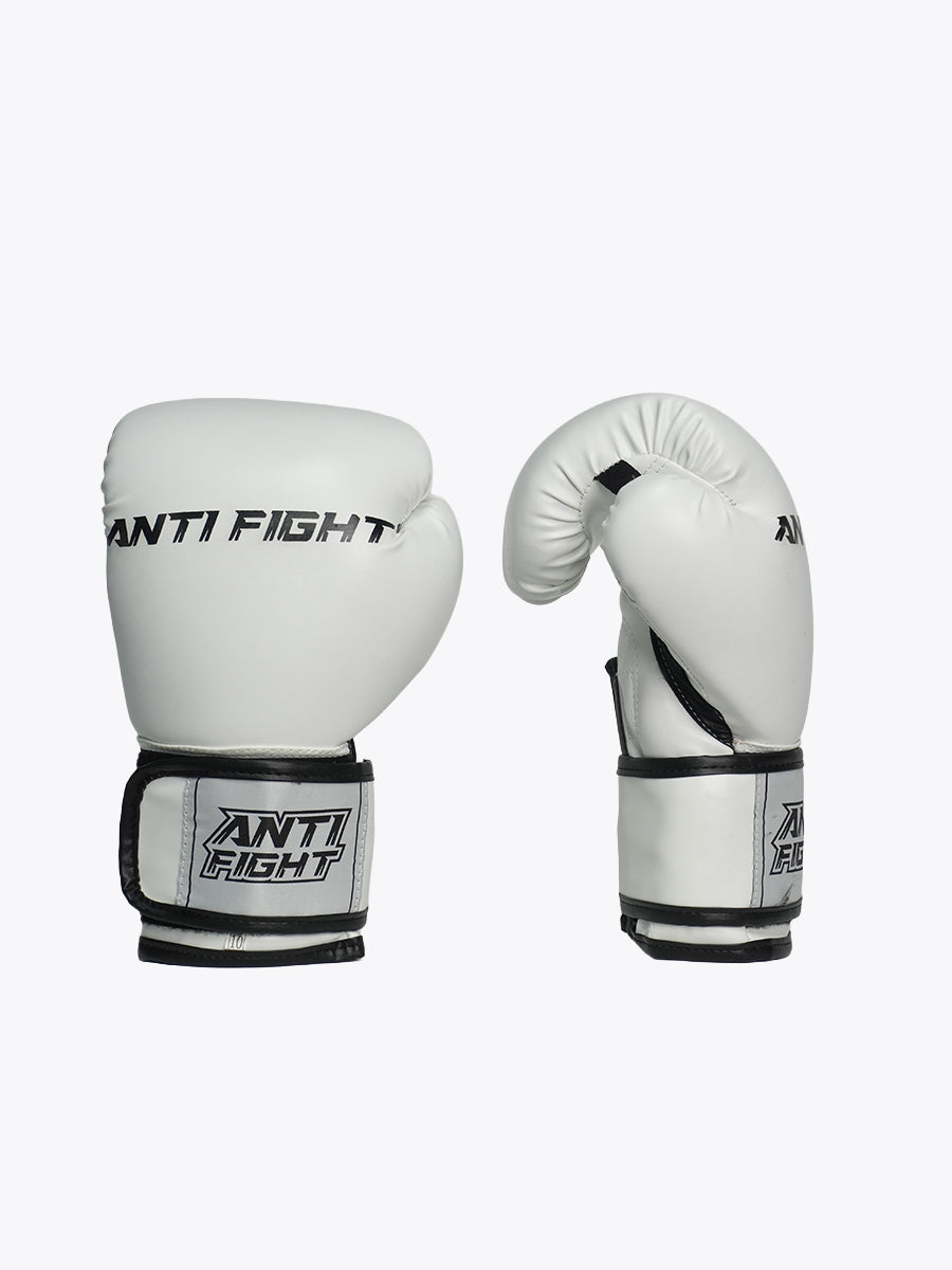 AntiFight Pure Boks Eldiveni Beyaz – yan görünüm