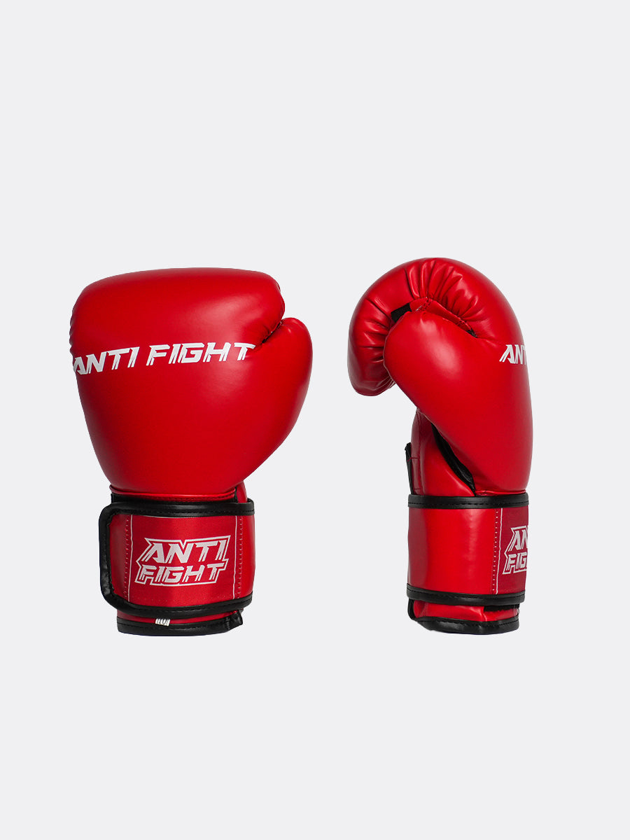 AntiFight Pure Boks Eldiveni Kırmızı – yan görünüm