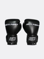 AntiFight Pure Boks Eldiveni Siyah – ön görünüm