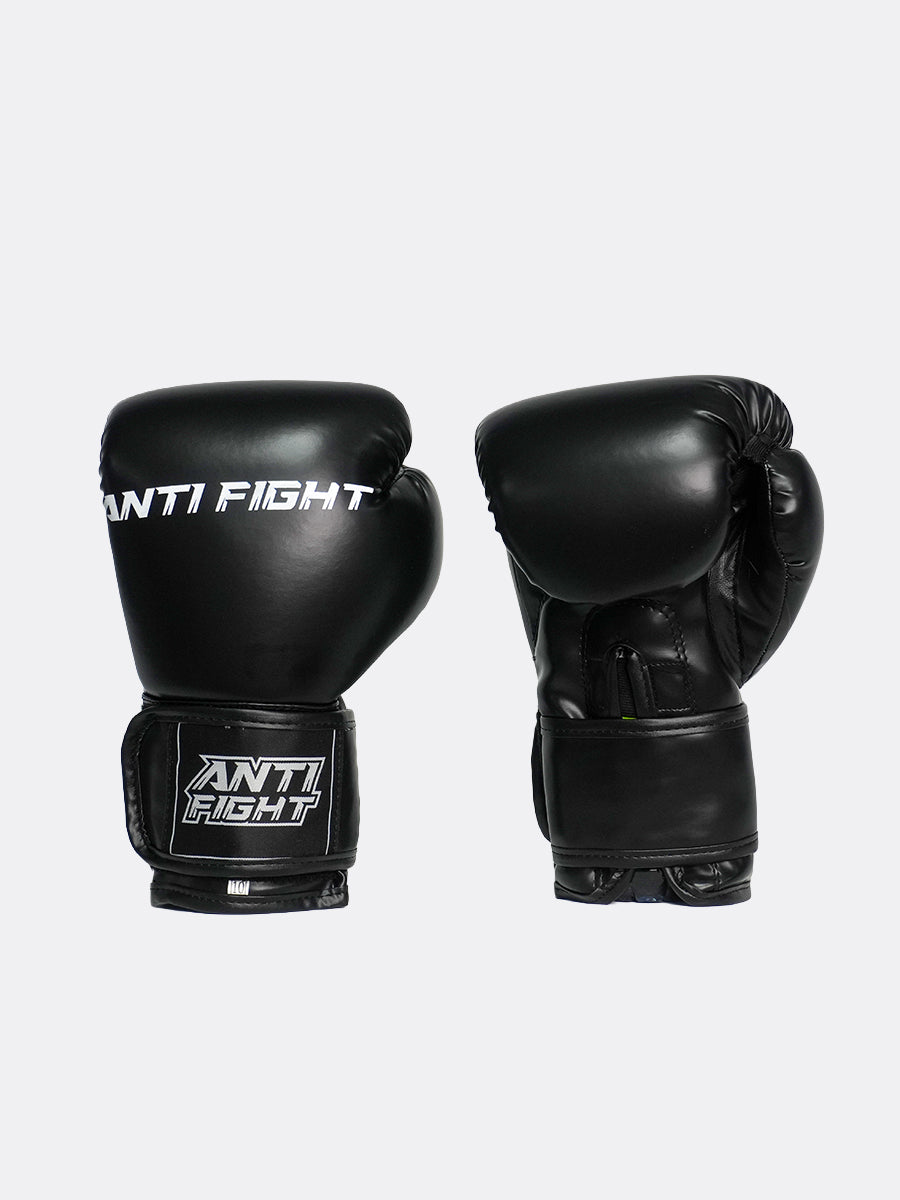 AntiFight Pure Boks Eldiveni Siyah – iç ve dış görünüm